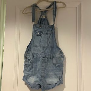 We the Free Short Jean Overalls